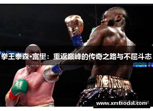 拳王泰森·富里：重返巅峰的传奇之路与不屈斗志